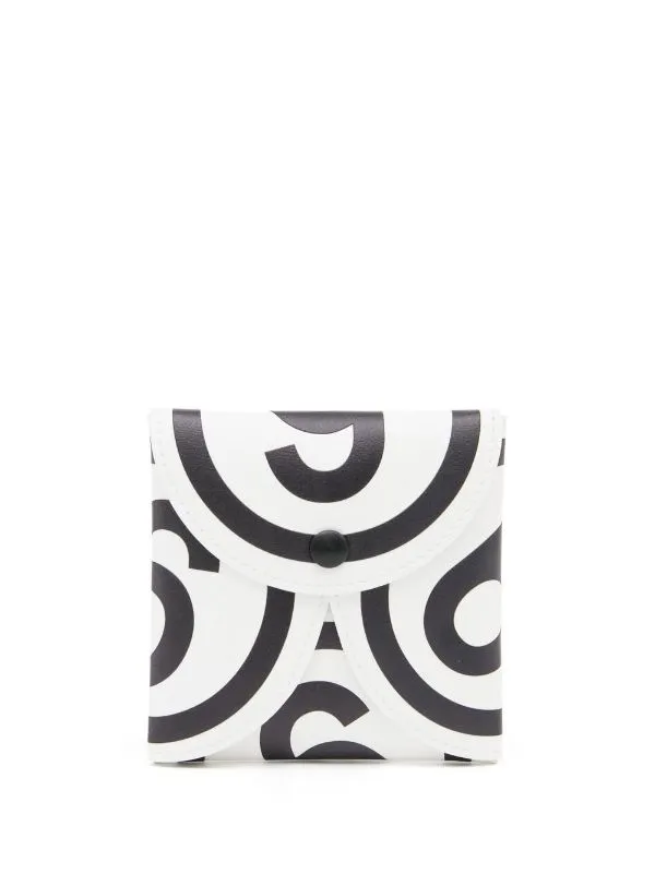 MM6 메종 마르지엘라 로고 프린트 동전 지갑