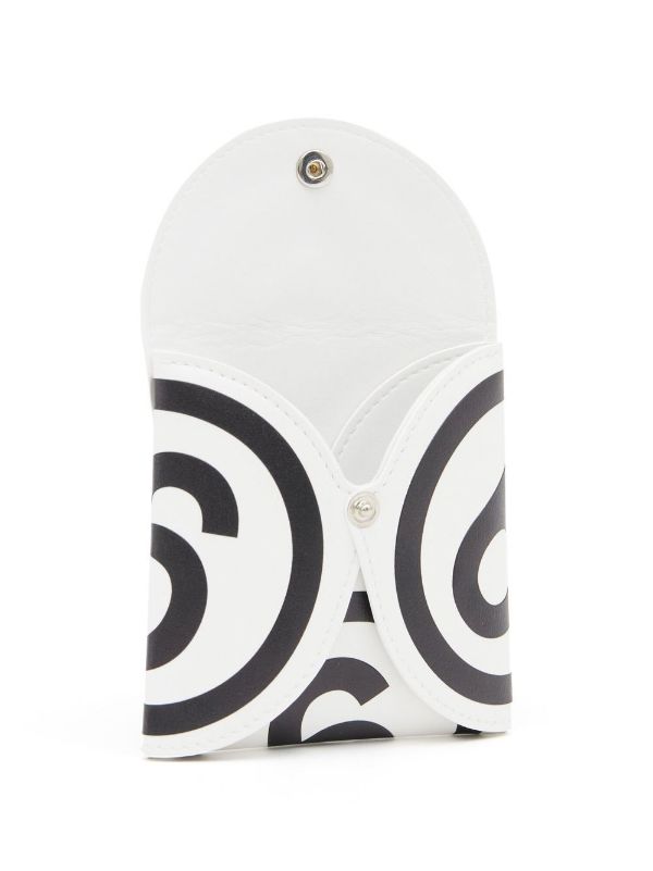 MM6 메종 마르지엘라 로고 프린트 동전 지갑