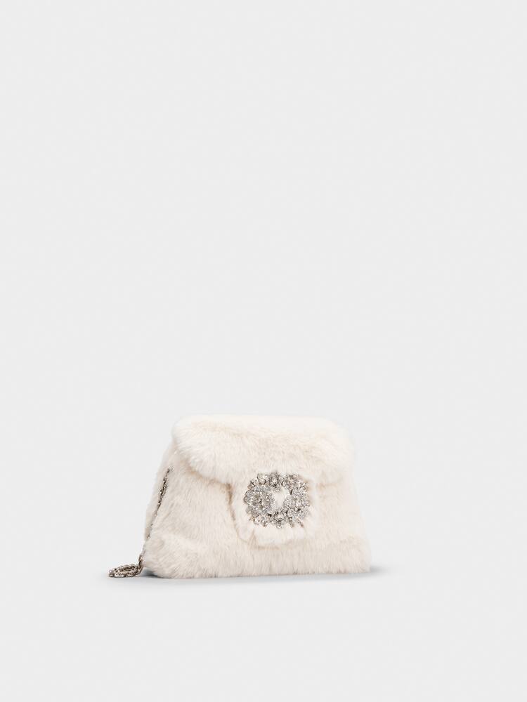 로저비비에 부케 스트라스 버클 크로스 백