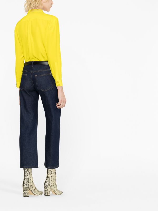 구찌 실크 블라우스