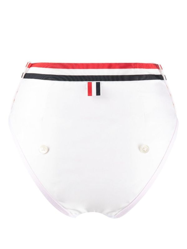 톰브라운 로고 웨이스트밴드 팬티