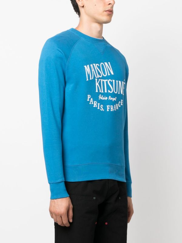 메종키츠네 로고 맨투맨