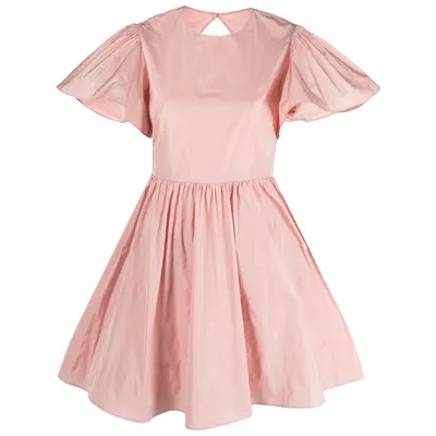 레드 발렌티노 오픈 백 원피스