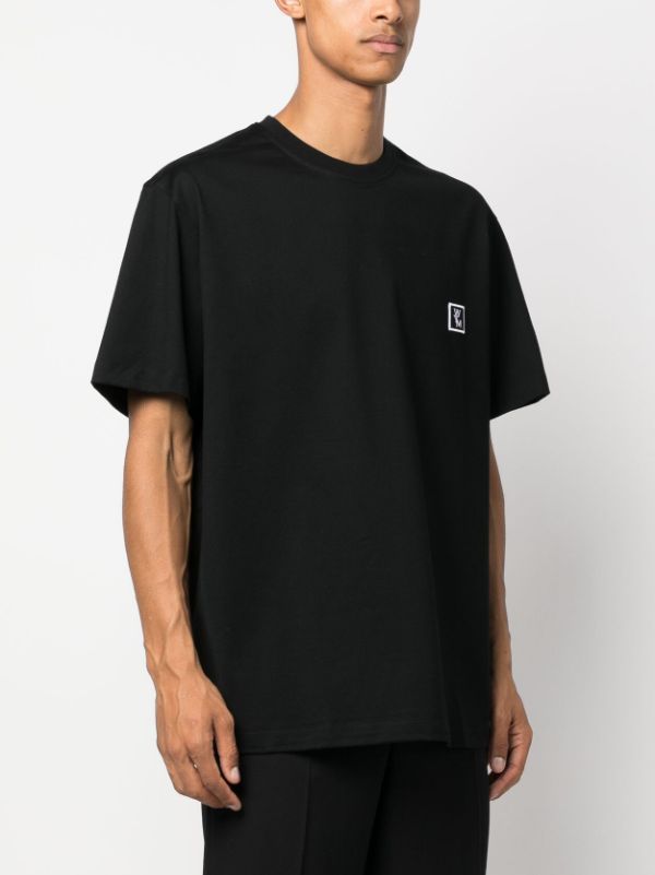 우영미 로고 프린트 티셔츠