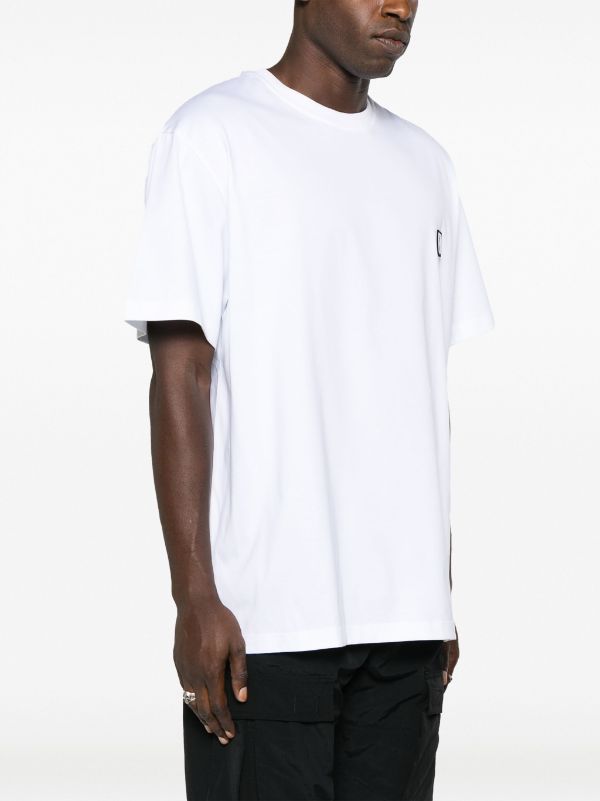 우영미 로고 프린트 티셔츠