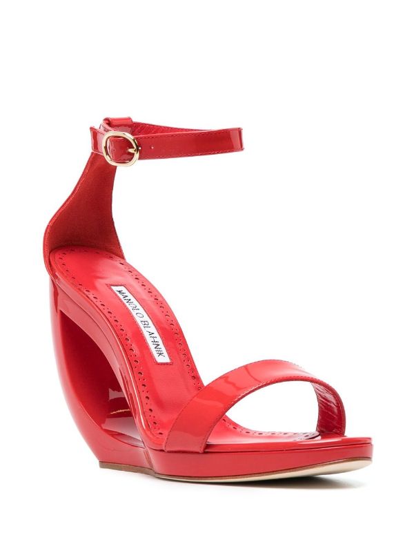 마놀로 블라닉 마놀로 블라닉 로카 샌들 120mm