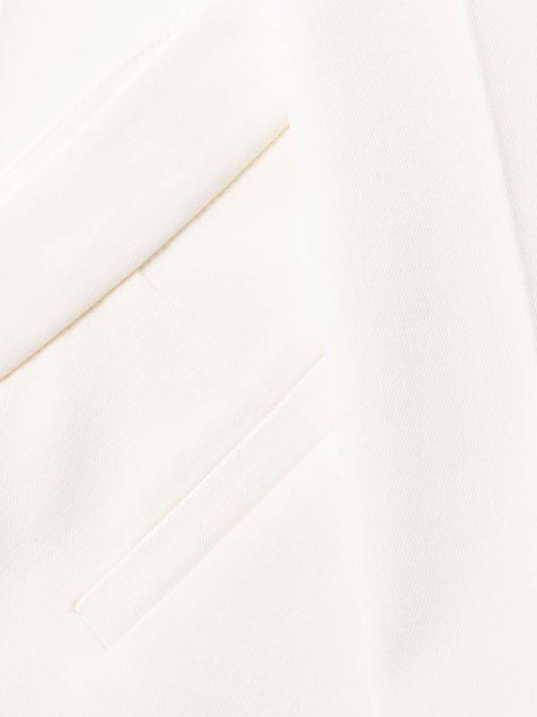 레드 발렌티노 엠보스드 버튼 팔라초 팬츠