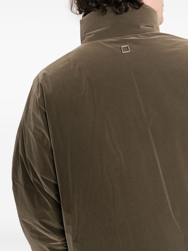 우영미 퍼넬 넥 패딩 재킷