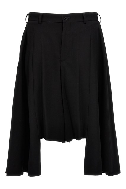 꼼데가르송 울 버뮤다 숏 팬츠