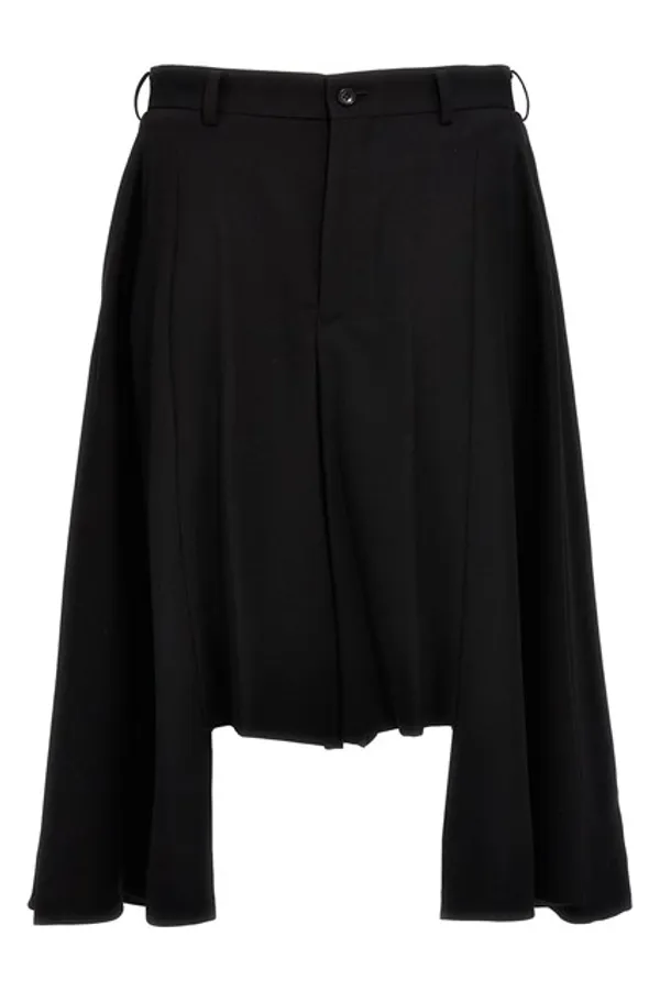 꼼데가르송 울 버뮤다 숏 팬츠