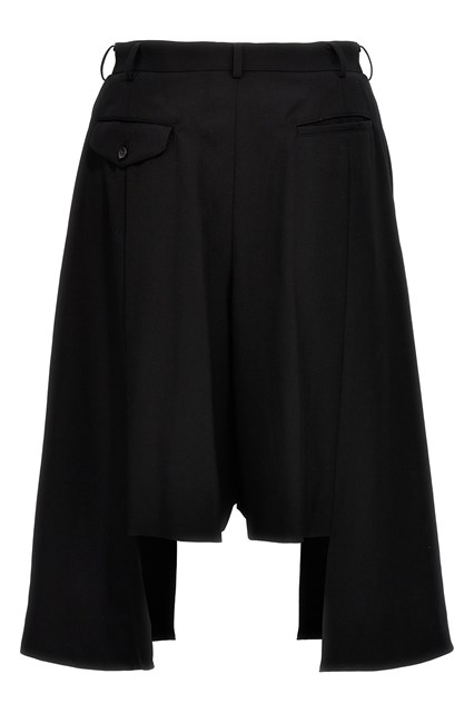 꼼데가르송 울 버뮤다 숏 팬츠