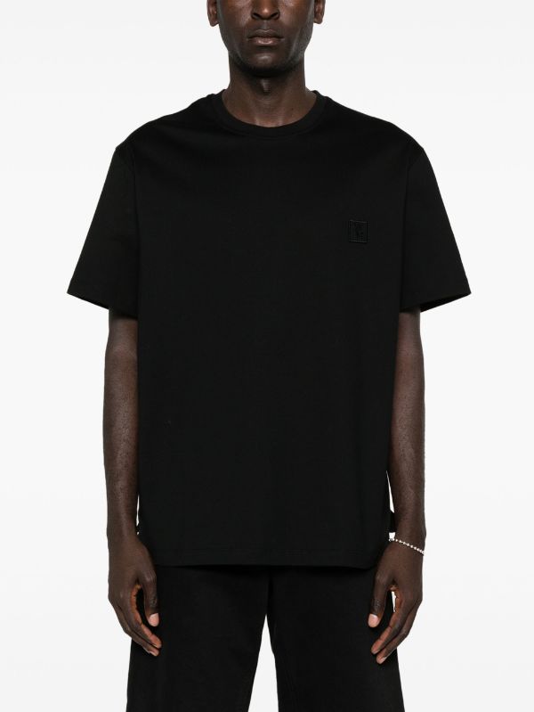 우영미 플로럴 프린트 티셔츠