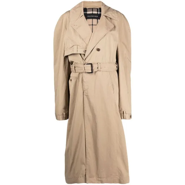 발렌시아가 트렌치 코트