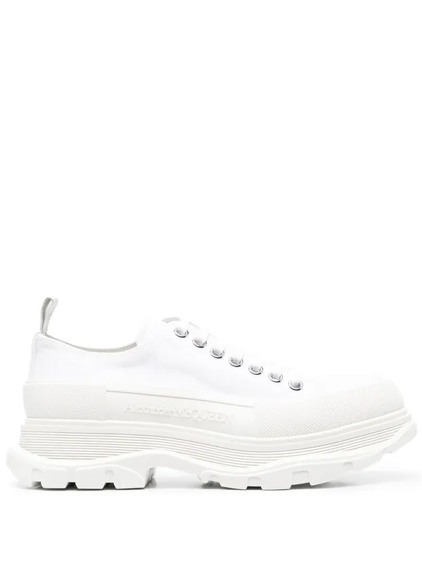 알렉산더맥퀸 트레드 슬릭 로우탑 스니커즈