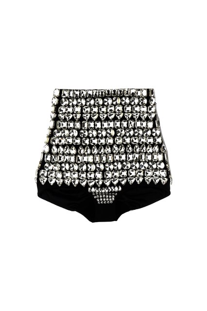 돌체앤가바나 올오버 라인스톤 반바지
