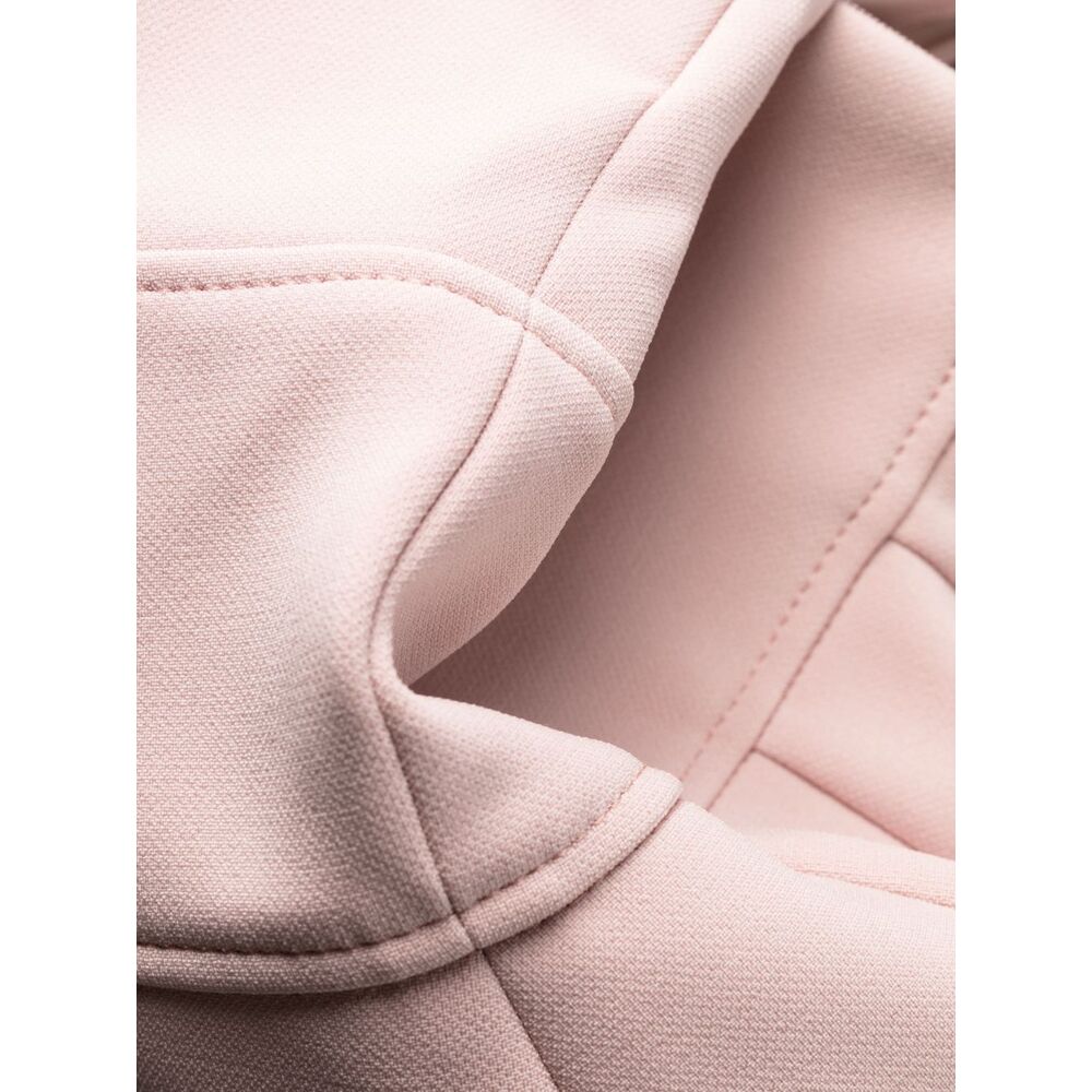 레드 발렌티노 벨티드 A라인 미니 원피스