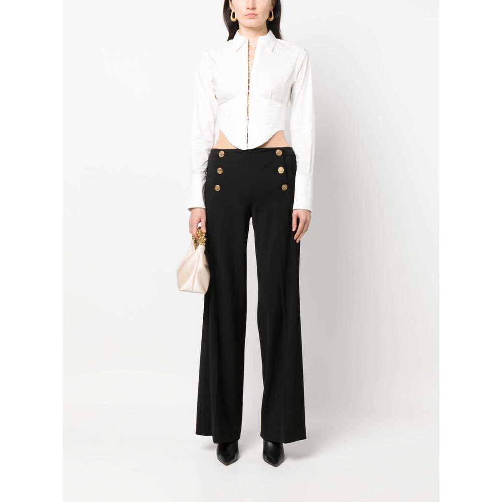 레드 발렌티노 와이드 팬츠