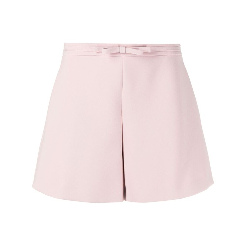 레드 발렌티노 보우 디테일 반바지