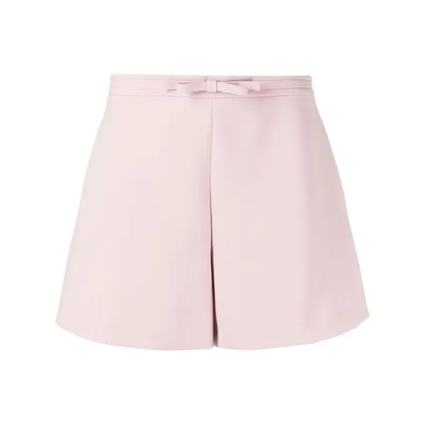 레드 발렌티노 보우 디테일 반바지