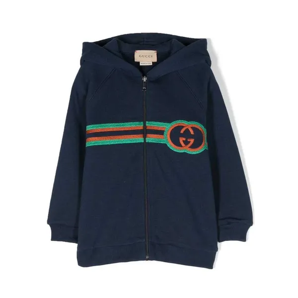 구찌 로고 집 후드티