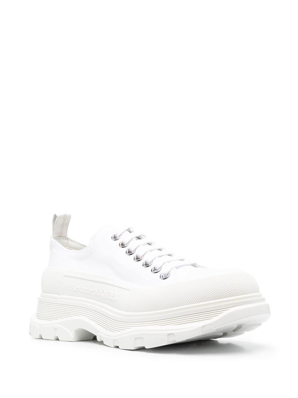 알렉산더맥퀸 트레드 슬릭 로우탑 스니커즈