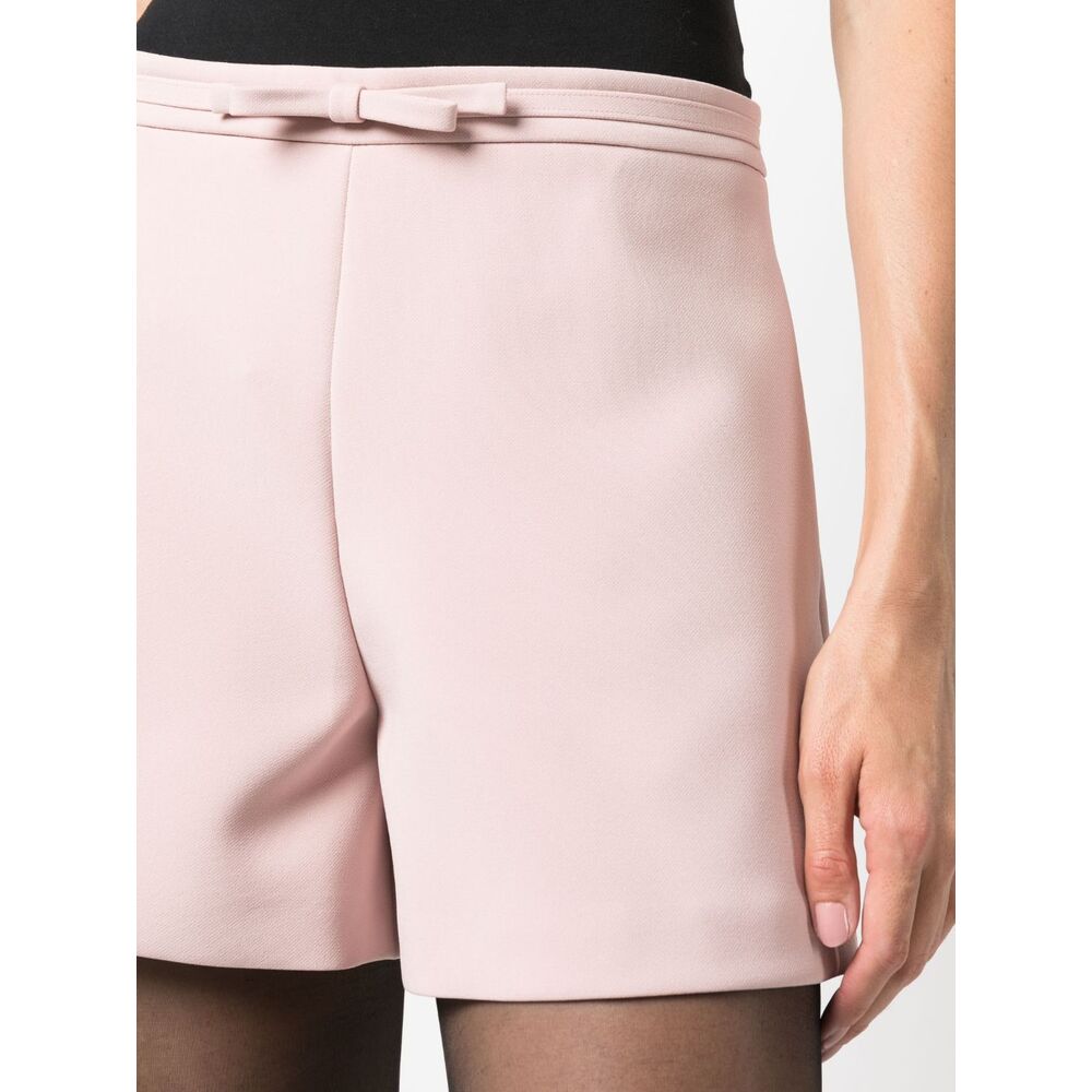 레드 발렌티노 보우 디테일 반바지