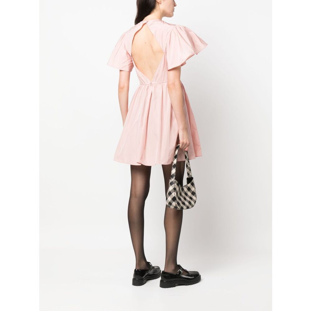 레드 발렌티노 오픈 백 원피스