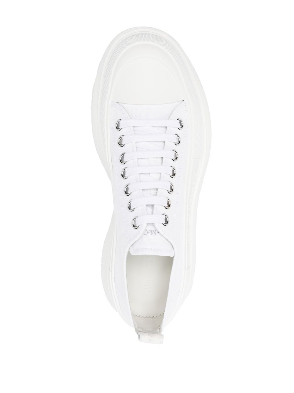 알렉산더맥퀸 트레드 슬릭 로우탑 스니커즈