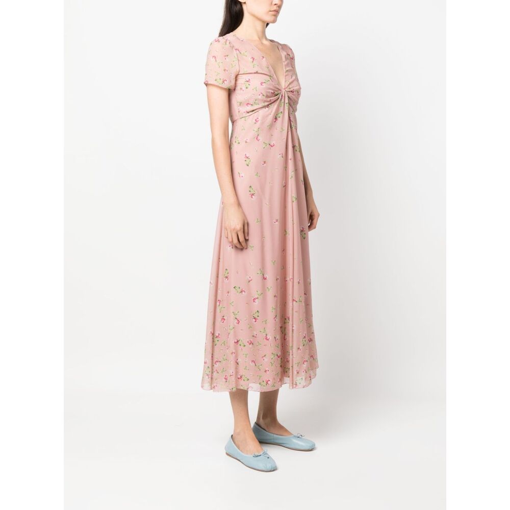 레드 발렌티노 디테일 원피스