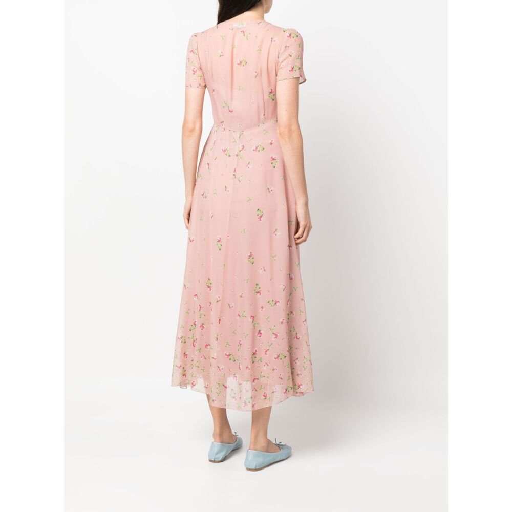 레드 발렌티노 디테일 원피스